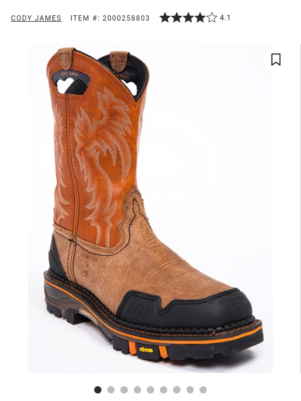 Cody James Work Boots